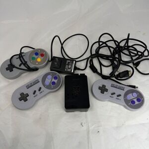 Raspberry Pi 4 Model B CanaKit Retro Gaming Bundle 3 Controllers & Power Supply
